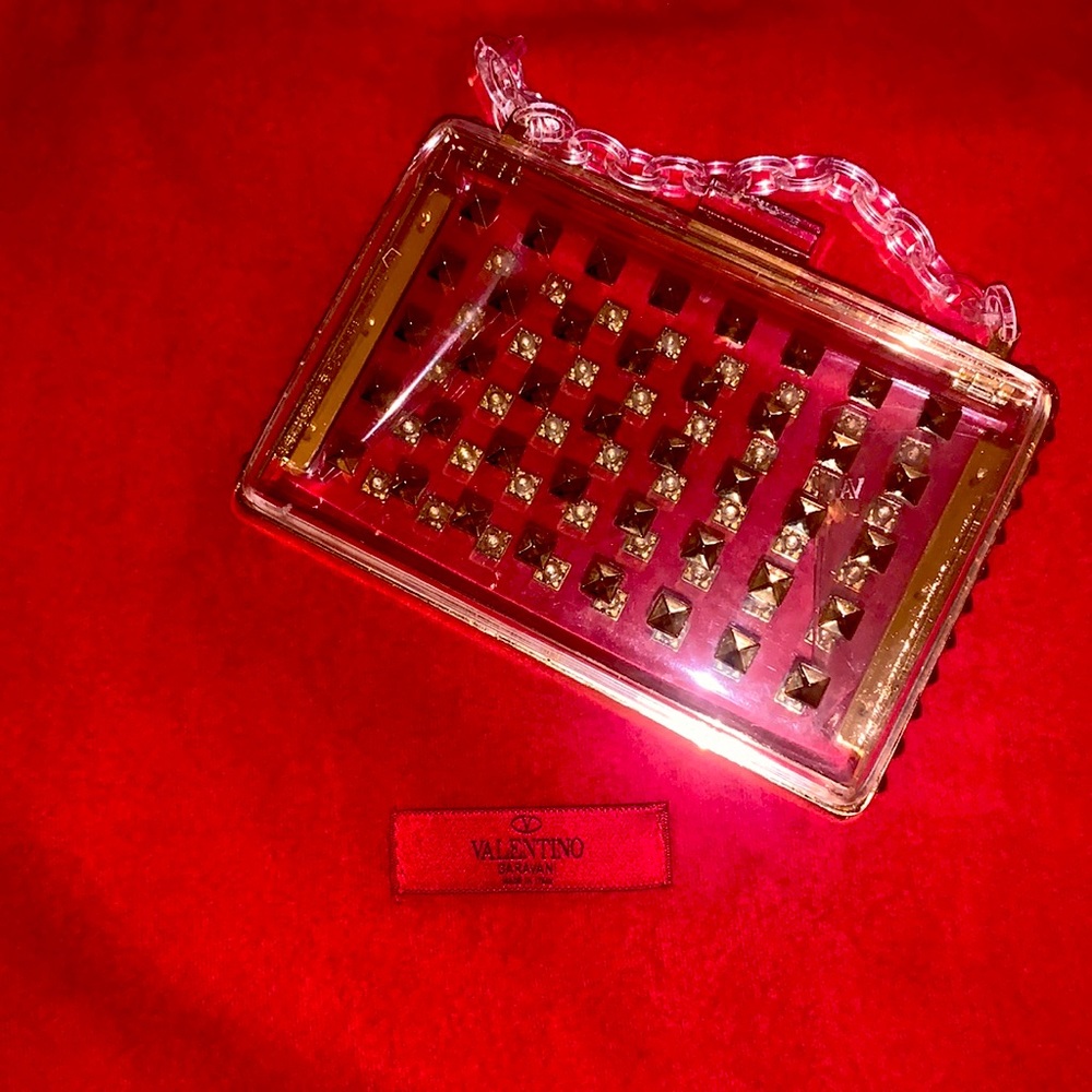 Valentino clutch bag and dust bag
